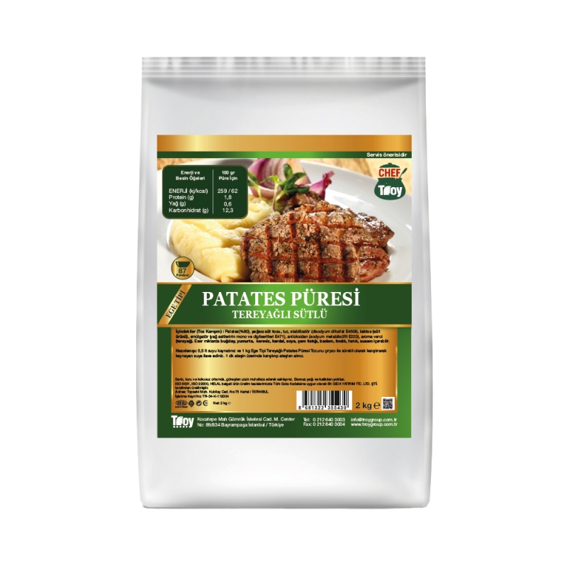 TROY PATATES PRES TEREYALI 2 KG * 3 AD