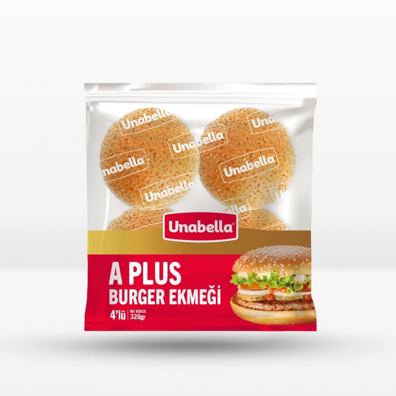 UNABELLA HAMBURGER EKME SUSAMLI 4 L (90 GR*10 AD)