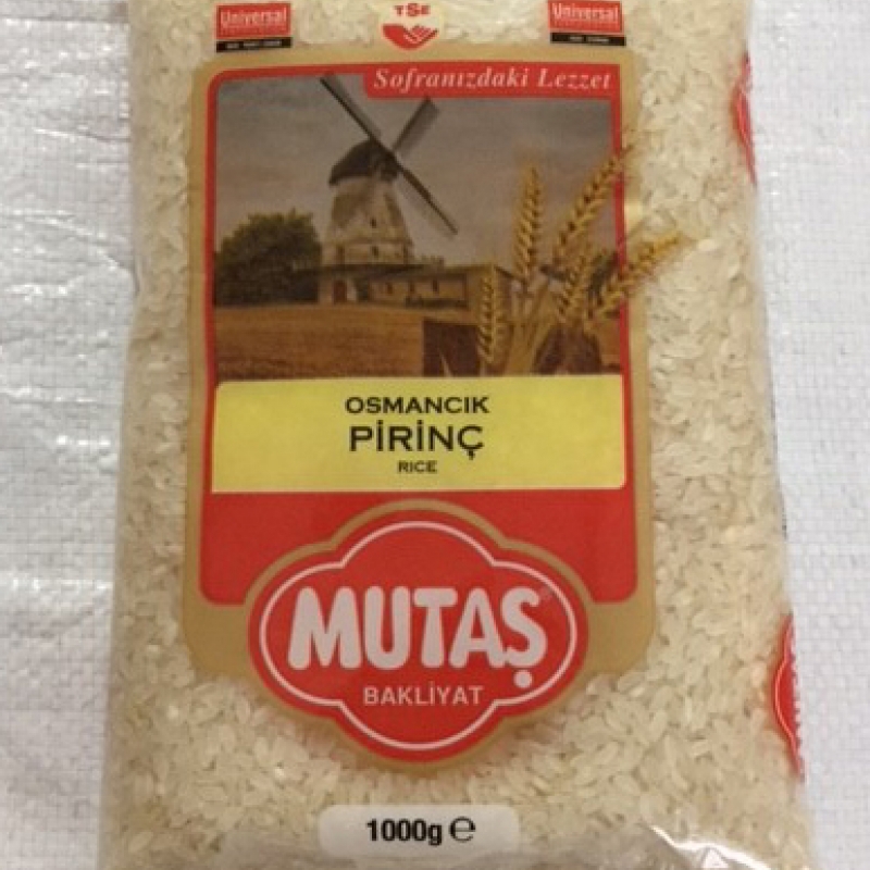 MUTAŞ OSMANCIK PİRİNÇ 1 KG * 16 AD