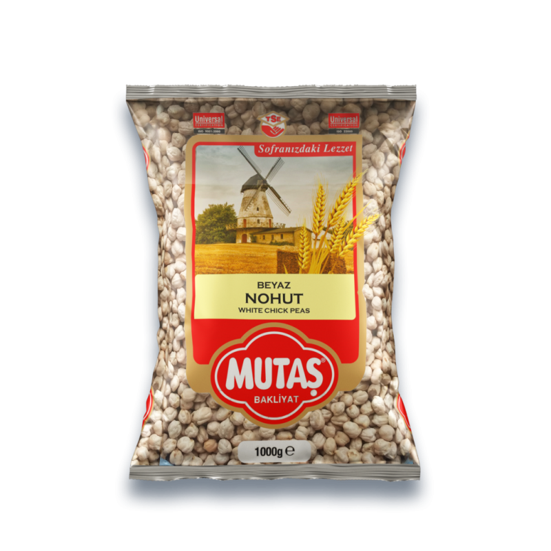 MUTA BEYAZ NOHUT 1KG * 16 AD