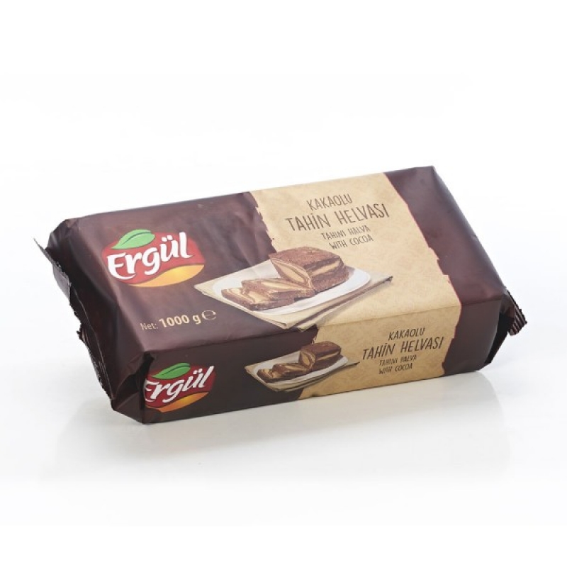 ERGÜL HELVA KAKAOLU 1 KG